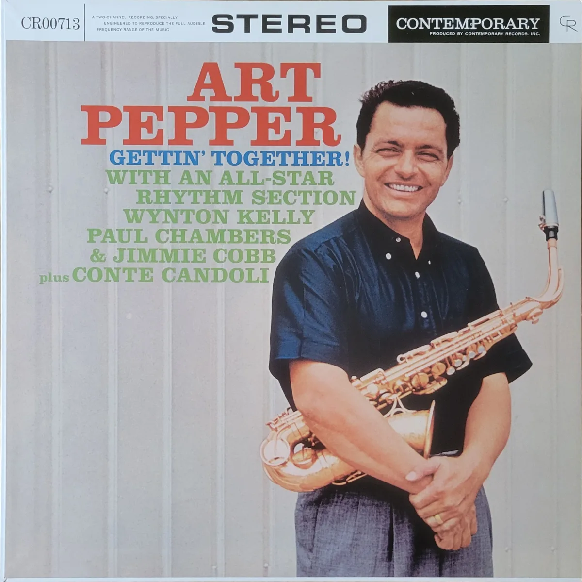 Art Pepper, Gettin’ Together, 1960 on Contemporary Records