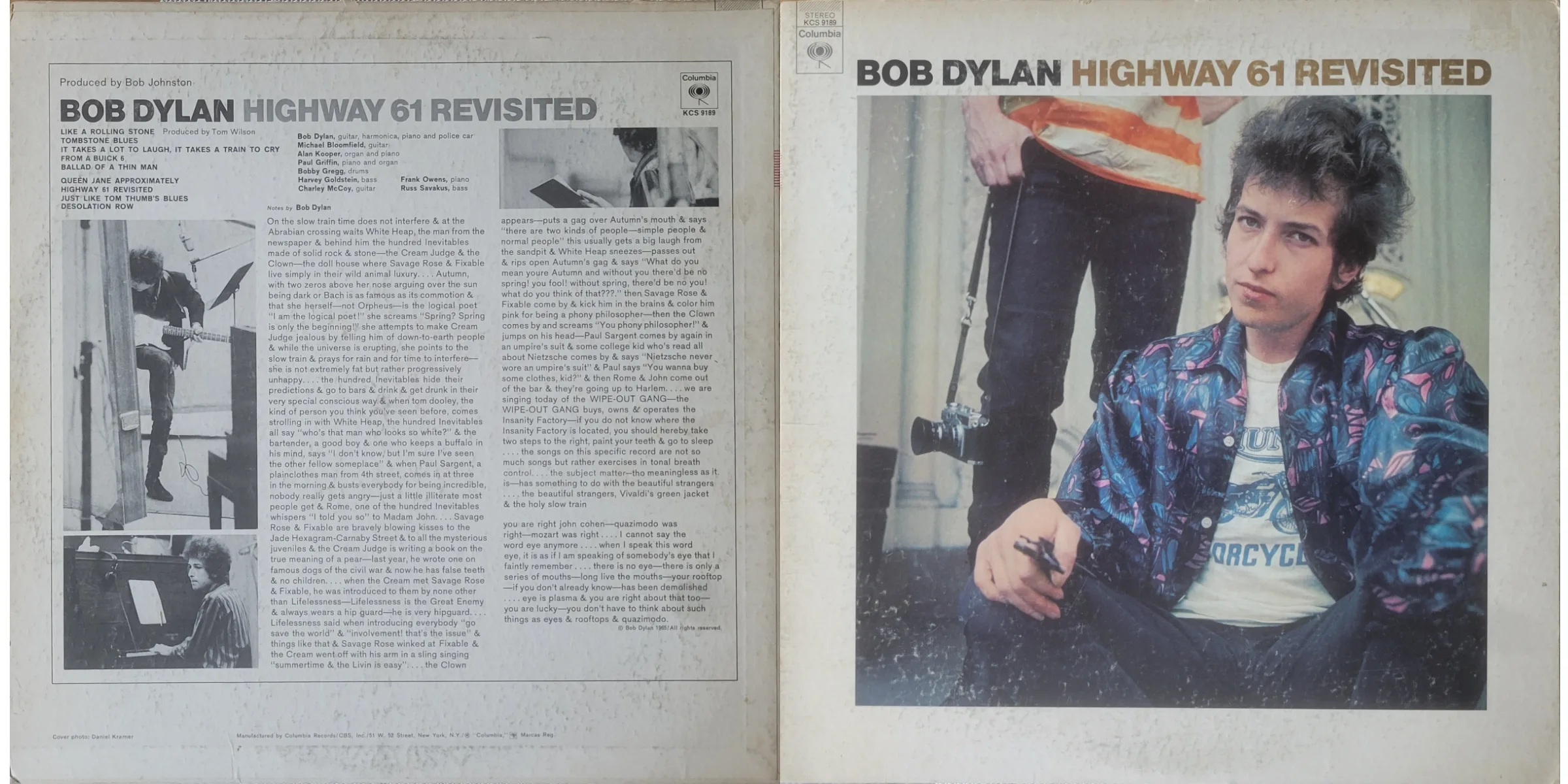 Bob Dylan, Highway 61 Revisited, 1965 on Columbia โ Goatless